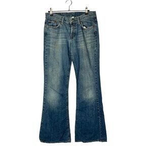 Lucky Brand Sweet N Low Y2K Medium Wash Flare Leg Jeans 4